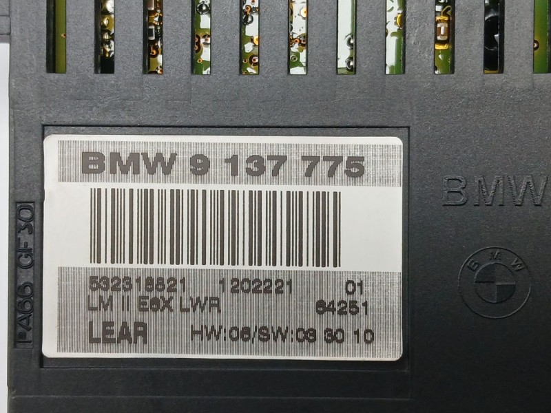 Recambio de modulo electronico para bmw 5 (e60) 530 d referencia OEM IAM 9137775  532318821