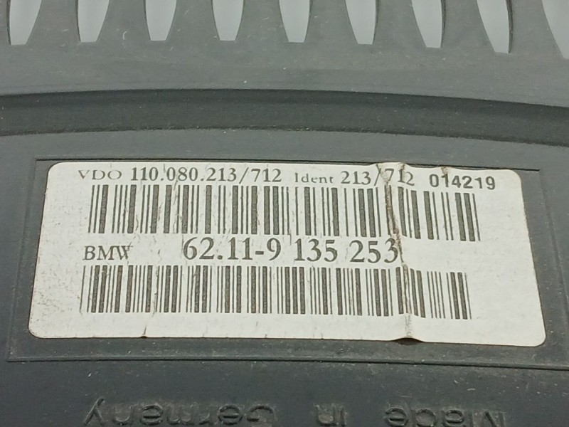 Recambio de cuadro instrumentos para bmw 5 (e60) 530 d referencia OEM IAM 62119135253  
