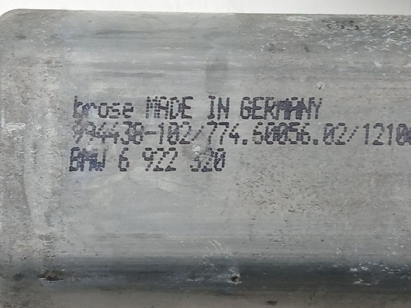 Recambio de elevalunas trasero derecho para bmw 5 (e60) 530 d referencia OEM IAM 7184744S  7184746E