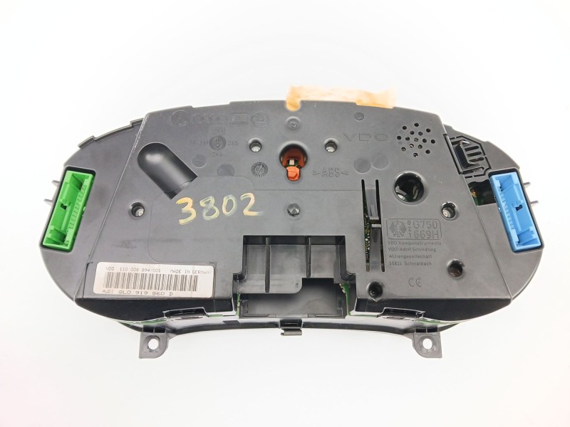 Recambio de cuadro instrumentos para audi a3 (8l1) 1.9 tdi referencia OEM IAM 8L0919860D  