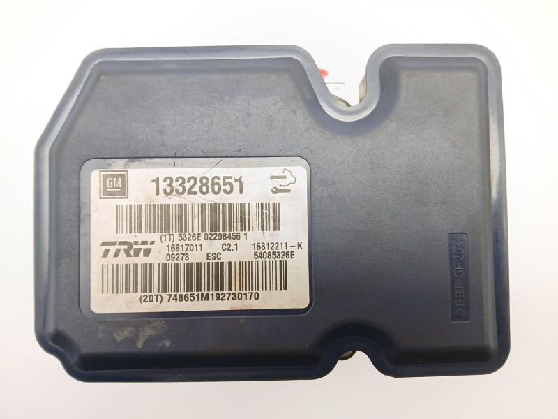 Recambio de abs para opel insignia a (g09) 2.0 cdti (68) referencia OEM IAM 22757652  13328651