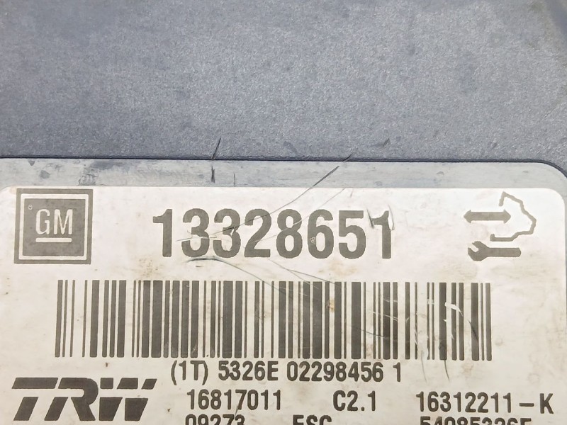 Recambio de abs para opel insignia a (g09) 2.0 cdti (68) referencia OEM IAM 22757652  13328651