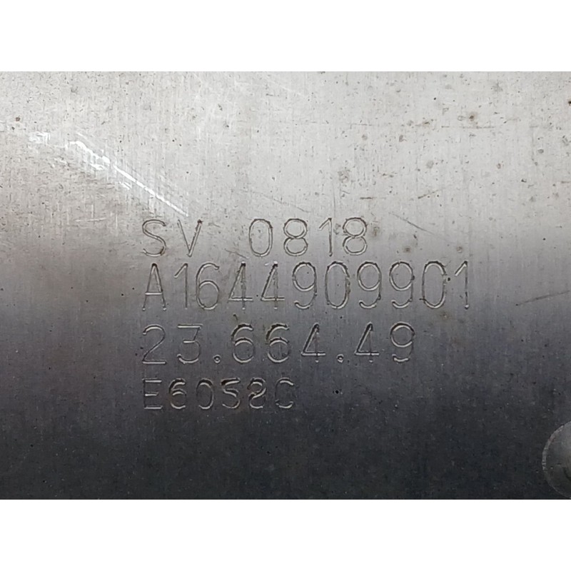 Recambio de catalizador para mercedes-benz clase m (w164) ml 350 cdi 4-matic (164.122) referencia OEM IAM A1644909901  