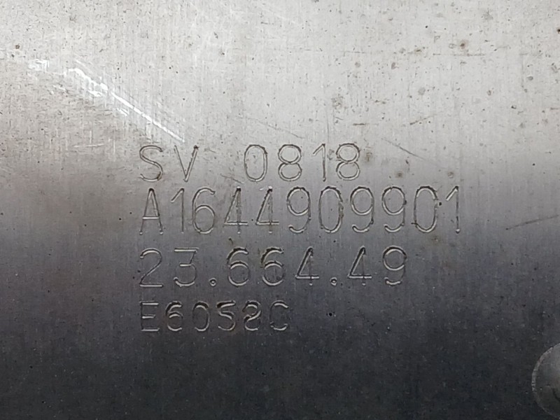 Recambio de catalizador para mercedes-benz clase m (w164) ml 350 cdi 4-matic (164.122) referencia OEM IAM A1644909901  