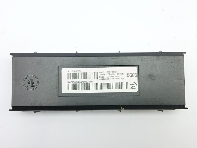 Recambio de modulo electronico para opel zafira tourer c (p12) 2.0 cdti (75) referencia OEM IAM 13585585  