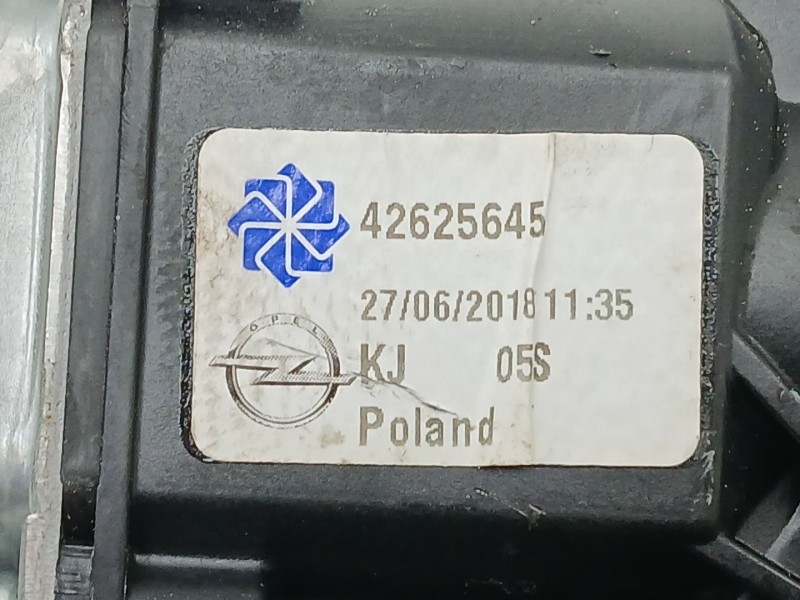 Recambio de elevalunas trasero izquierdo para opel mokka / mokka x (j13) 1.4 (_76) referencia OEM IAM 42625645  