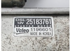 Recambio de motor arranque para chevrolet cruze station wagon lt+ referencia OEM IAM 25183761  1196601 2