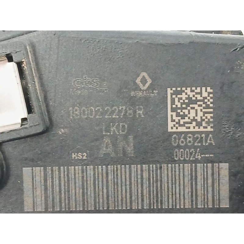 Recambio de potenciometro pedal para dacia dokker furgoneta/monovolumen 1.5 blue dci 95 (fejl) referencia OEM IAM 180022278R  