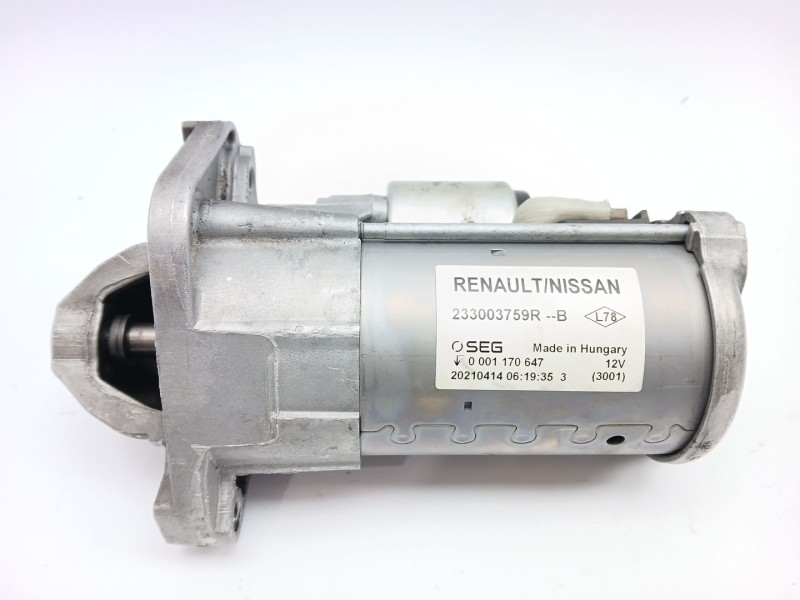Recambio de motor arranque para dacia dokker furgoneta/monovolumen 1.5 blue dci 95 (fejl) referencia OEM IAM 233003759R  0001170
