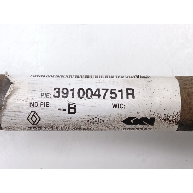 Recambio de transmision delantera derecha para dacia dokker furgoneta/monovolumen 1.5 blue dci 95 (fejl) referencia OEM IAM 3910