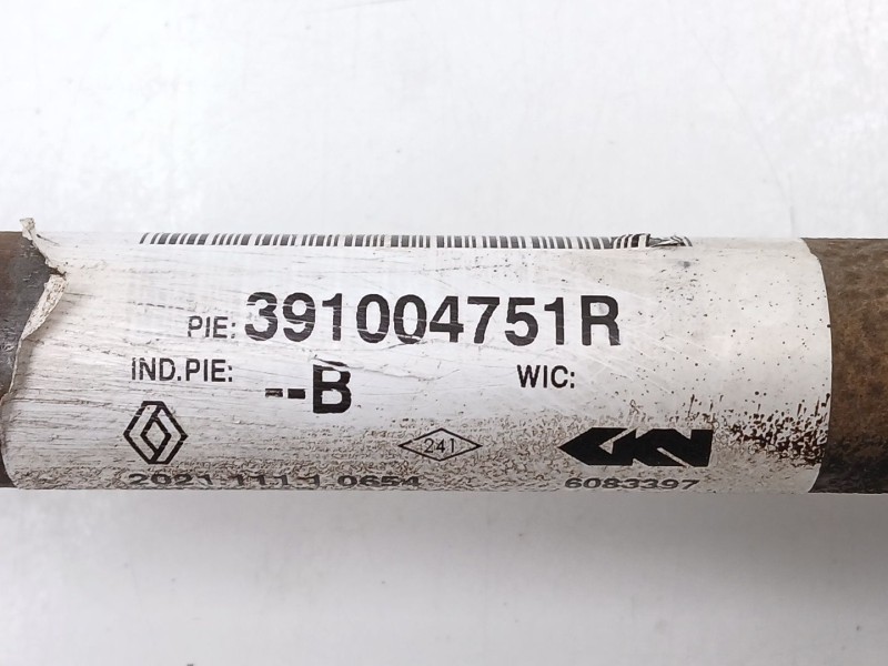 Recambio de transmision delantera derecha para dacia dokker furgoneta/monovolumen 1.5 blue dci 95 (fejl) referencia OEM IAM 3910