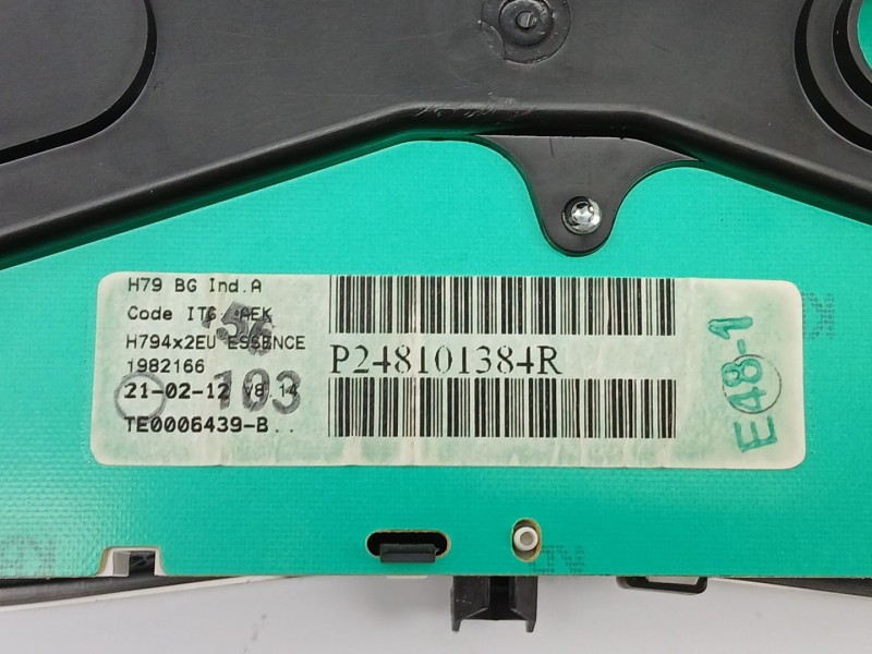 Recambio de cuadro instrumentos para dacia duster (hs_) 1.6 16v referencia OEM IAM P248101384R  248101384R
