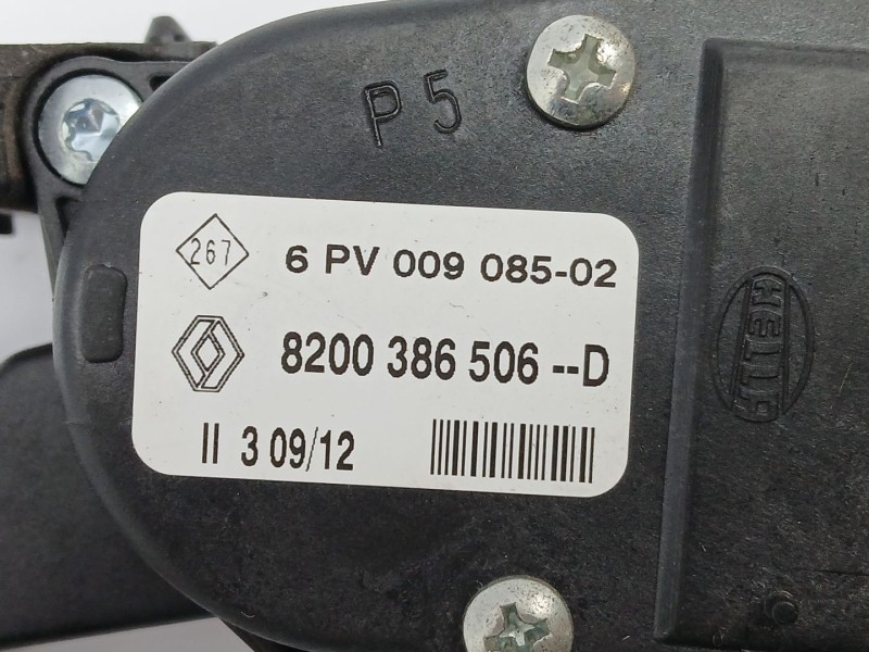 Recambio de potenciometro pedal para dacia duster (hs_) 1.6 16v referencia OEM IAM 8200386506  6PV00908502