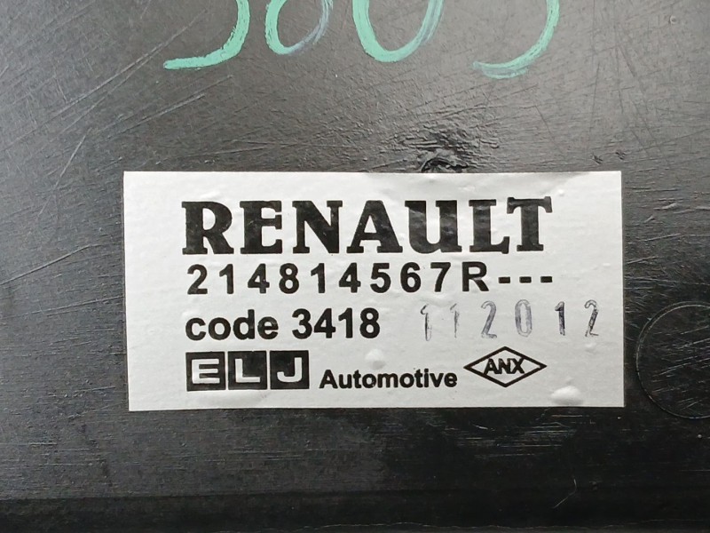 Recambio de electroventilador para dacia duster (hs_) 1.6 16v referencia OEM IAM 214814567R  5YY0548