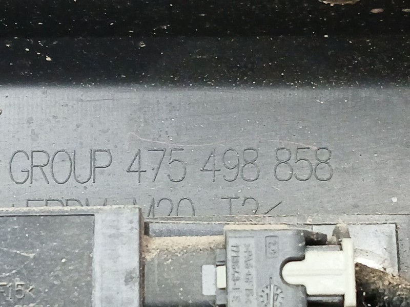 Recambio de paragolpes trasero para opel mokka / mokka x (j13) 1.4 (_76) referencia OEM IAM 475498858  42543359