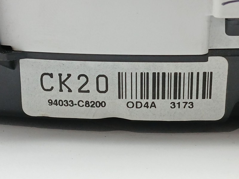 Recambio de cuadro instrumentos para hyundai i20 ii (gb, ib) 1.0 t-gdi referencia OEM IAM 94033C8200  