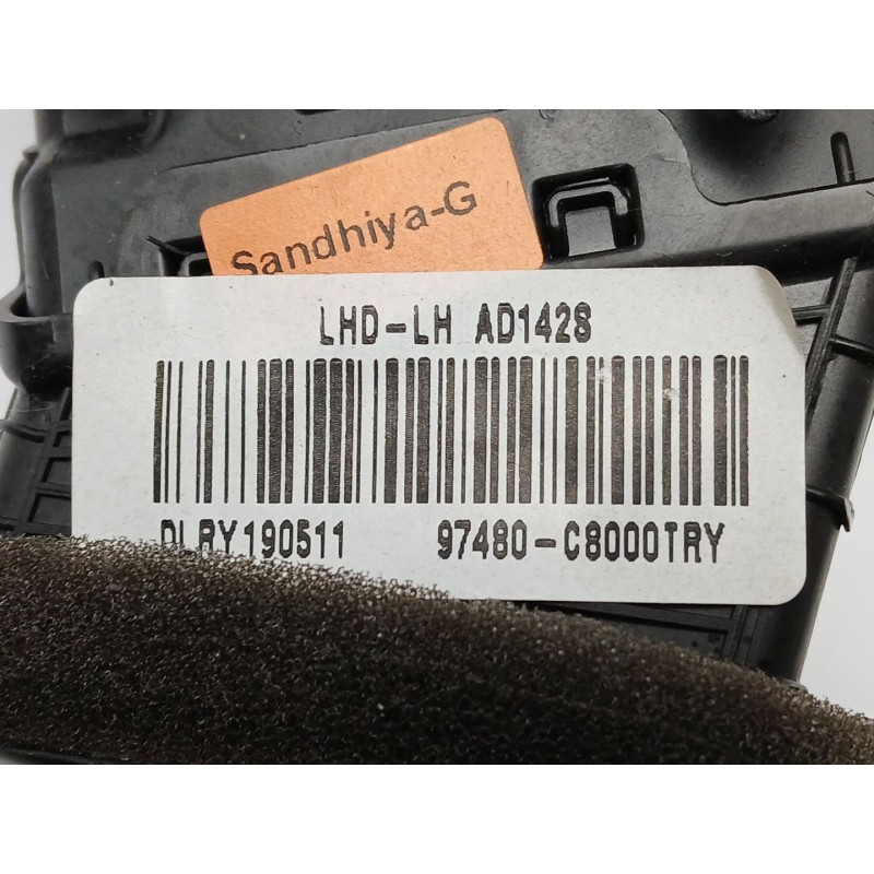 Recambio de rejilla aireadora para hyundai i20 ii (gb, ib) 1.0 t-gdi referencia OEM IAM 97480C8000TRY  