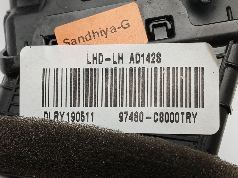 Recambio de rejilla aireadora para hyundai i20 ii (gb, ib) 1.0 t-gdi referencia OEM IAM 97480C8000TRY  