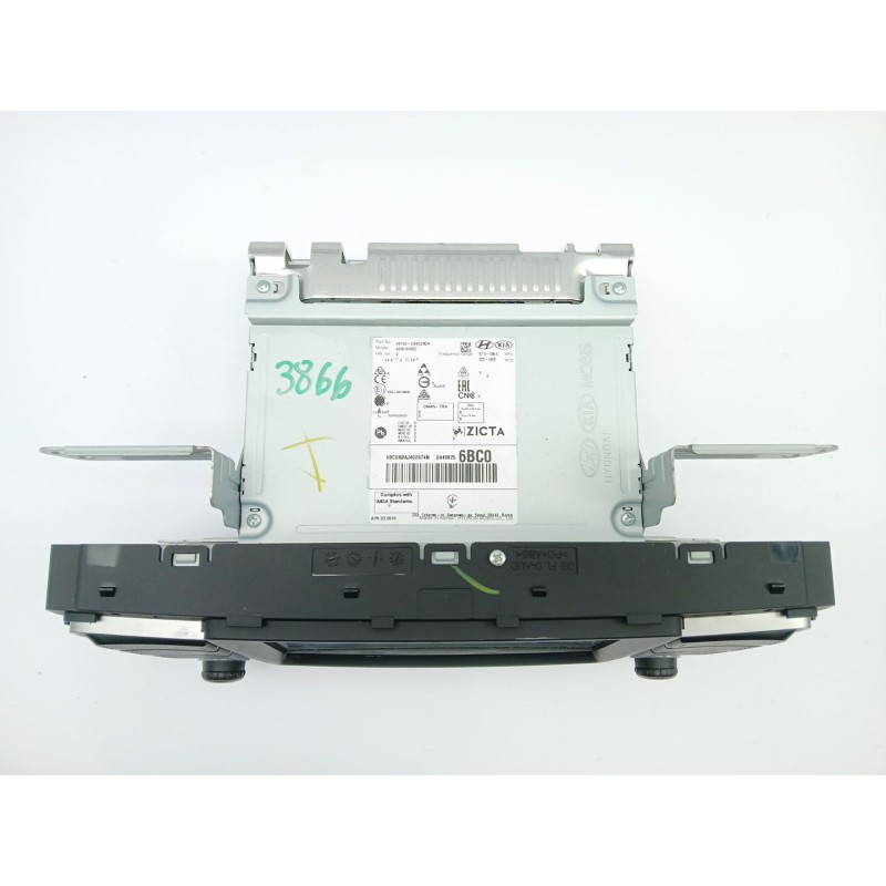 Recambio de sistema audio / cd para hyundai i20 ii (gb, ib) 1.0 t-gdi referencia OEM IAM 96160C8BC0RDR  
