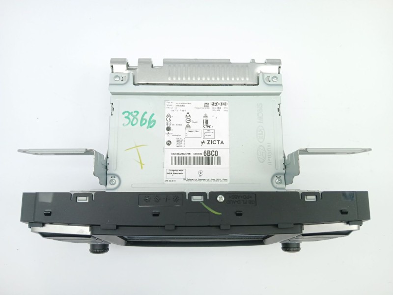 Recambio de sistema audio / cd para hyundai i20 ii (gb, ib) 1.0 t-gdi referencia OEM IAM 96160C8BC0RDR  