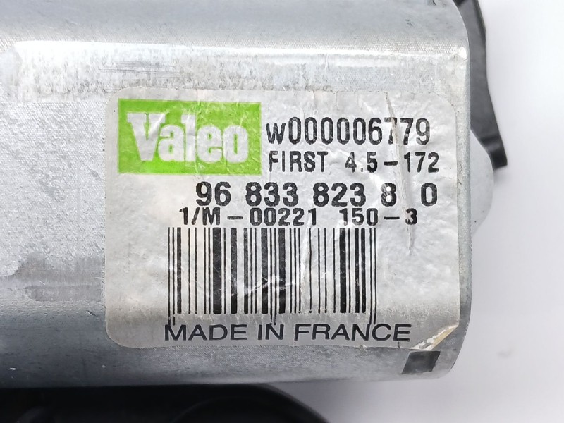 Recambio de motor limpia trasero para citroën c3 collection referencia OEM IAM 9683382380  