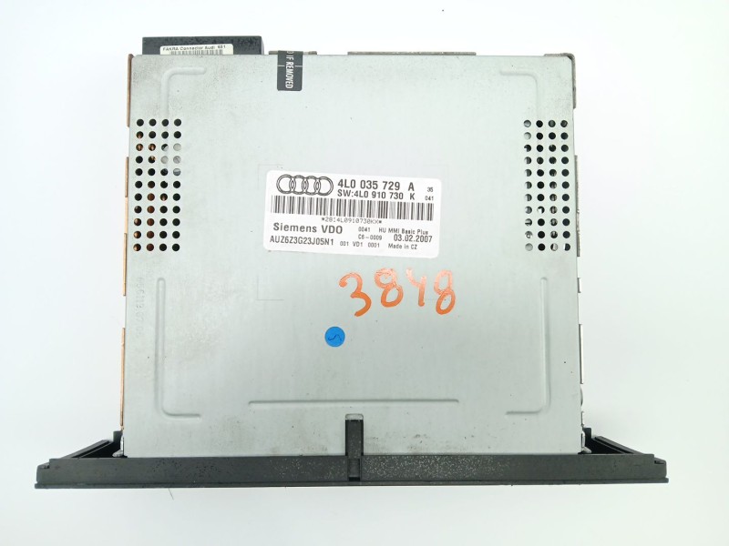Recambio de sistema audio / cd para audi q7 (4lb) 3.0 tdi quattro referencia OEM IAM 4L0035729A  4L0910730K