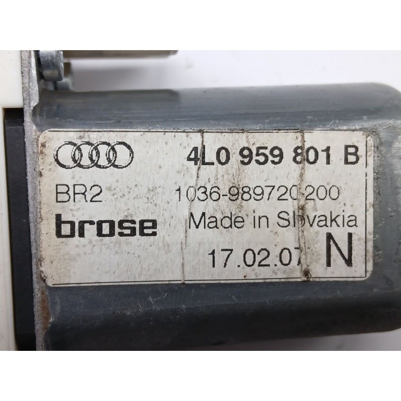 Recambio de motor elevalunas delantero izquierdo para audi q7 (4lb) 3.0 tdi quattro referencia OEM IAM 4L0959801B  