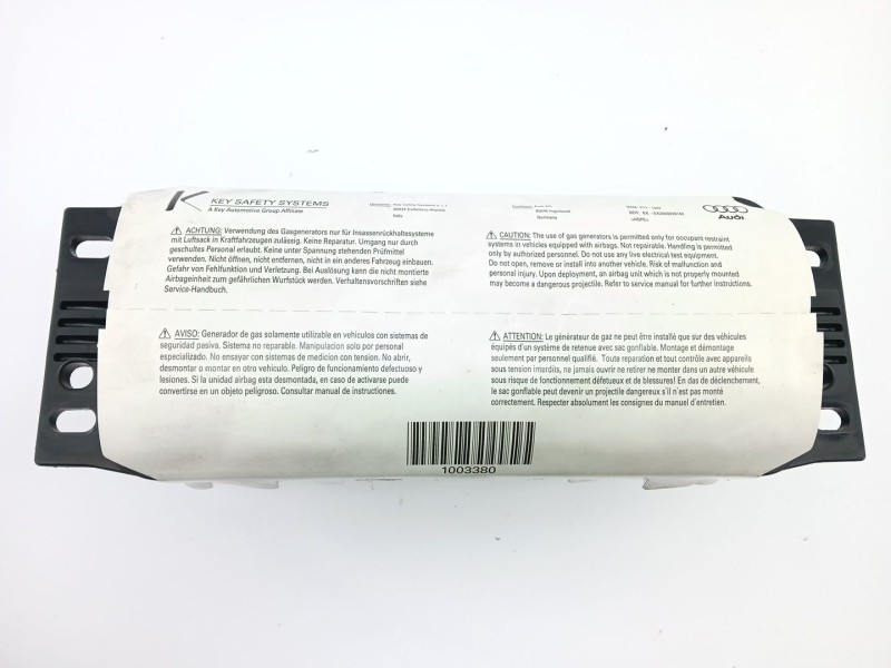 Recambio de airbag delantero derecho para audi q7 (4lb) 3.0 tdi quattro referencia OEM IAM 4L0880204D  