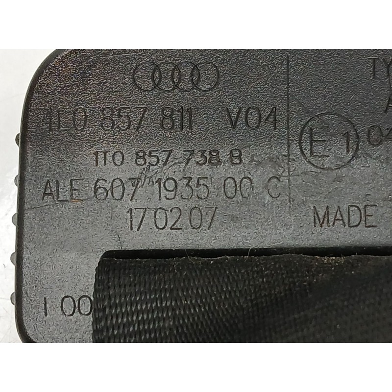 Recambio de cinturon seguridad trasero izquierdo para audi q7 (4lb) 3.0 tdi quattro referencia OEM IAM 4L0857811V04  1T0857738B