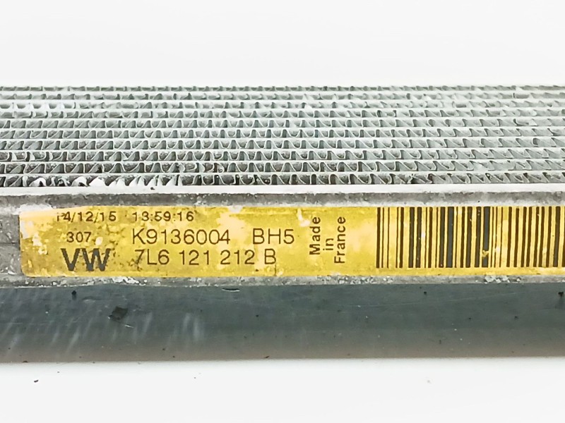 Recambio de radiador agua para audi q7 (4lb) 3.0 tdi quattro referencia OEM IAM 7L6121212B  