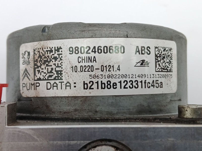 Recambio de abs para citroën c3 collection referencia OEM IAM 9802460680  10022001214