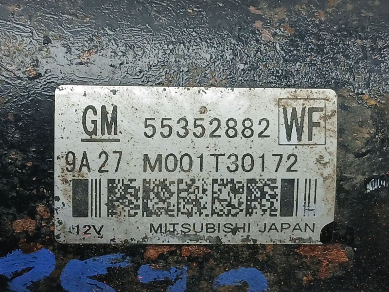 Recambio de motor arranque para opel insignia sports tourer cosmo referencia OEM IAM 55352882  