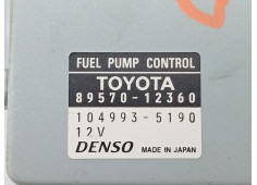 Recambio de modulo electronico para toyota auris (_e18_) 1.2 (nre185_) referencia OEM IAM 8957012360  1049935190 2