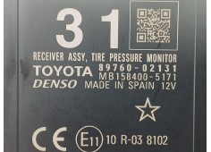 Recambio de modulo electronico para toyota auris (_e18_) 1.2 (nre185_) referencia OEM IAM 8976002131  MB1584005171 2