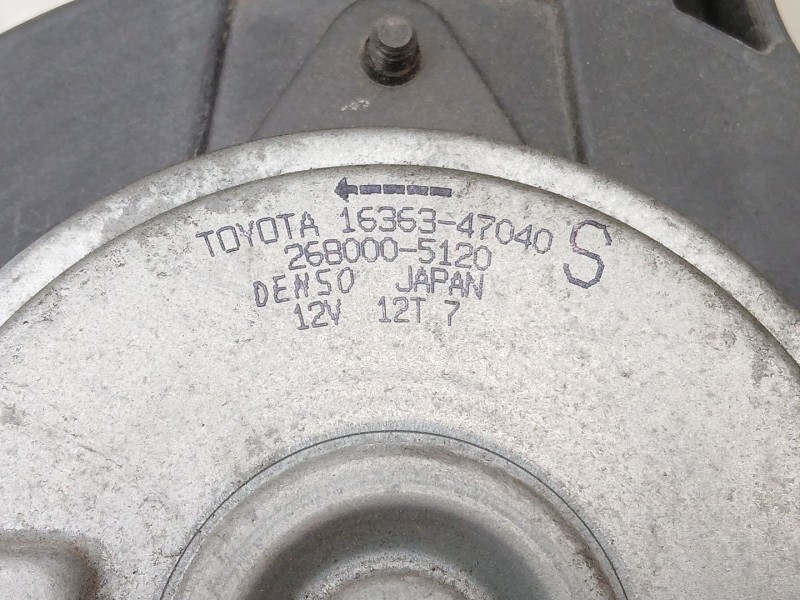 Recambio de electroventilador para toyota auris (_e18_) 1.2 (nre185_) referencia OEM IAM   