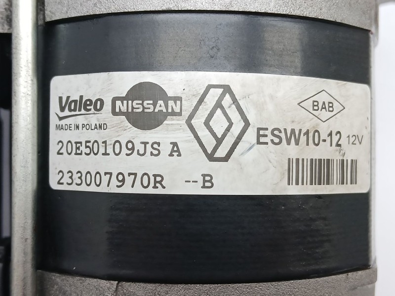 Recambio de motor arranque para renault captur referencia OEM IAM 233007970R  