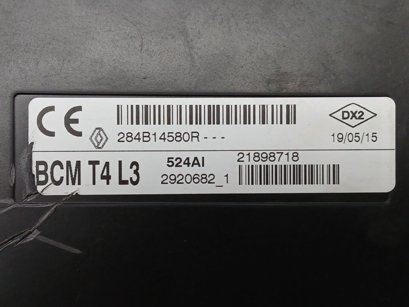 Recambio de modulo electronico para renault captur referencia OEM IAM 284B14580R  