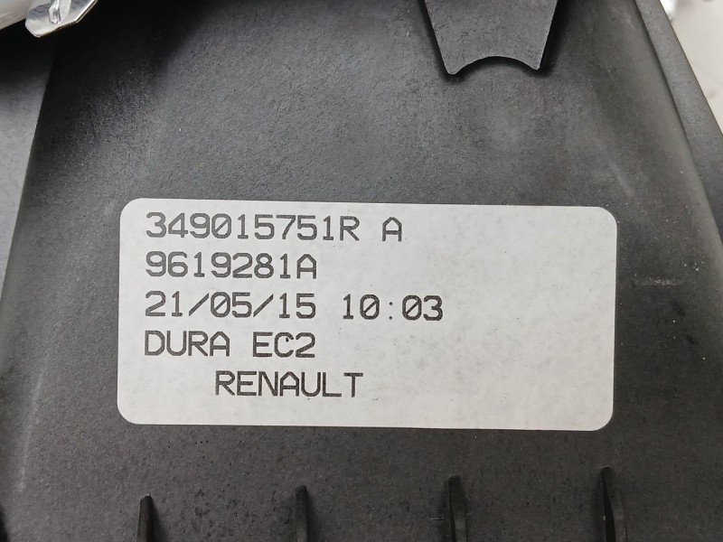 Recambio de palanca cambio para renault captur referencia OEM IAM 349015751R  9619285GUA