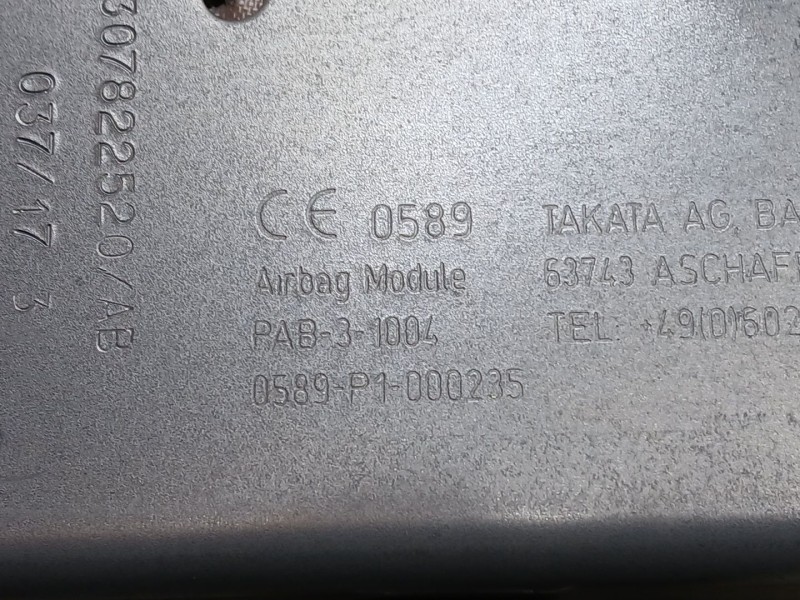 Recambio de kit airbag para toyota auris (_e18_) 1.2 (nre185_) referencia OEM IAM 5598102200  0589P1000235