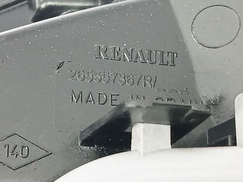 Recambio de piloto trasero izquierdo para renault captur referencia OEM IAM 265557367R  