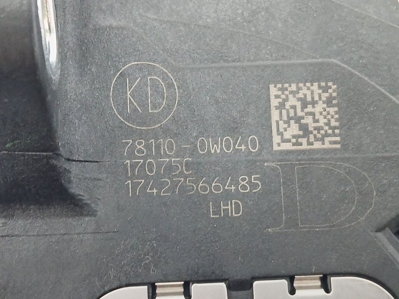 Recambio de potenciometro pedal para toyota auris (_e18_) 1.2 (nre185_) referencia OEM IAM 781100W040  