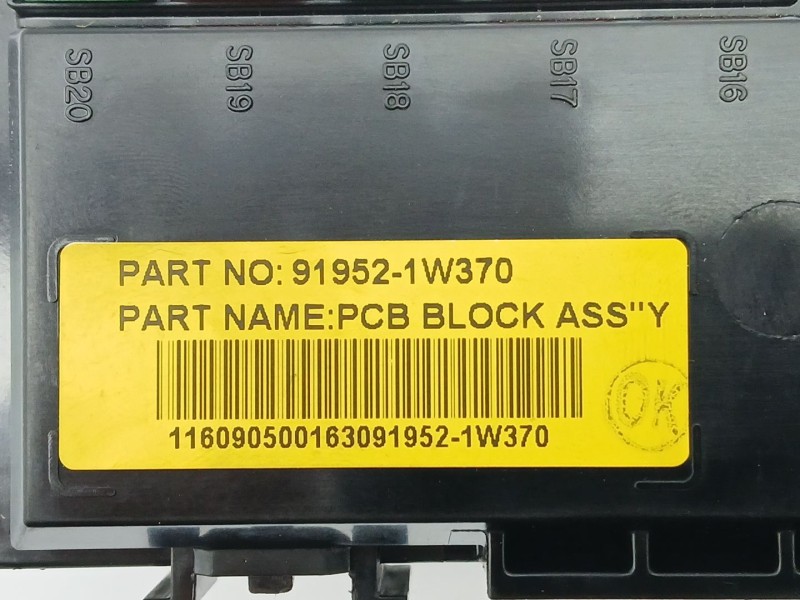Recambio de caja reles / fusibles para kia rio iii (ub) 1.1 crdi referencia OEM IAM 919521W370  
