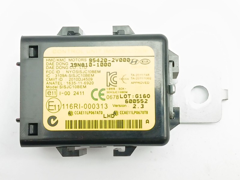Recambio de modulo electronico para kia rio iii (ub) 1.1 crdi referencia OEM IAM 954202V000  39N8101000