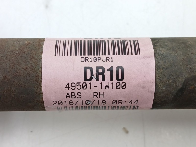 Recambio de transmision delantera derecha para kia rio iii (ub) 1.1 crdi referencia OEM IAM 495011W100  