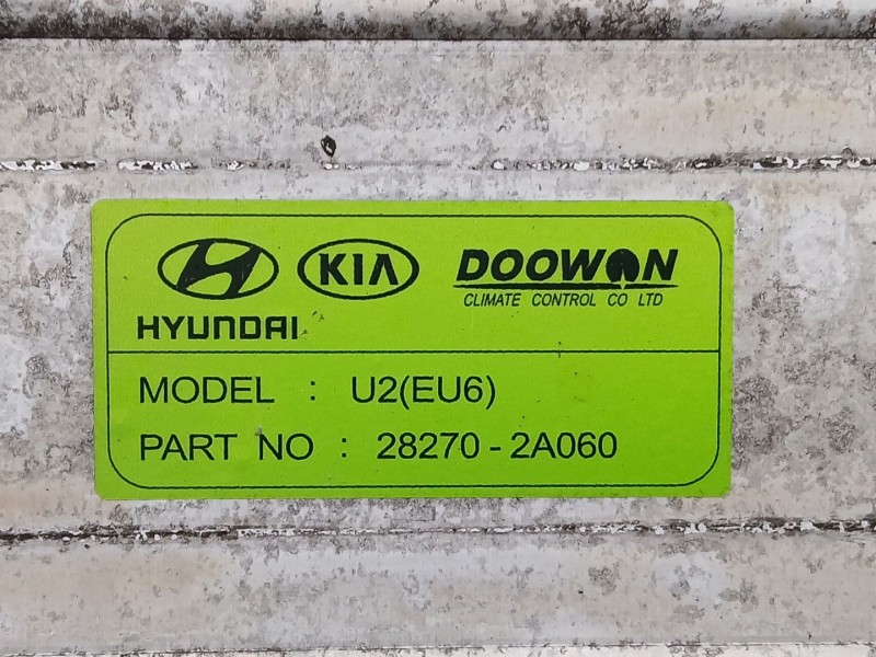 Recambio de intercooler para kia rio iii (ub) 1.1 crdi referencia OEM IAM 282702A060  