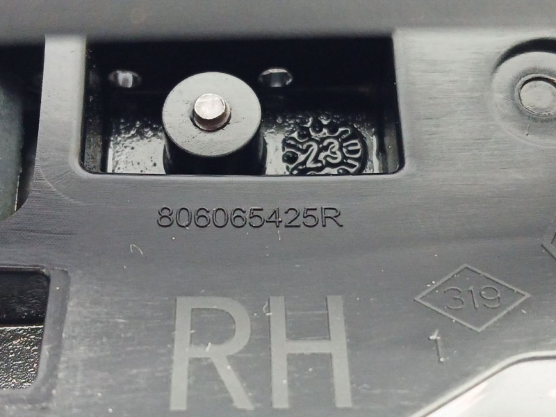 Recambio de maneta exterior delantera derecha para renault kangoo iii furgoneta/monovolumen 1.5 blue dci 95 (fjab) referencia OE