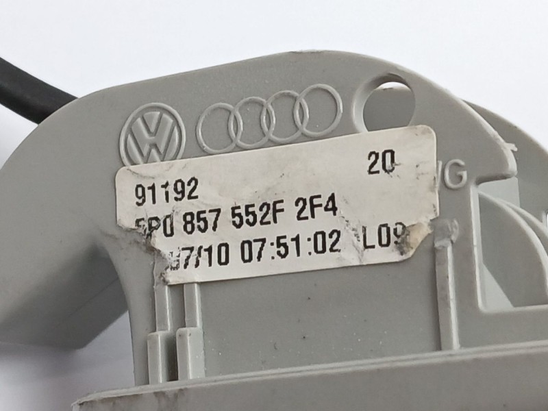 Recambio de parasol derecho para seat leon (1p1) 1.4 tsi referencia OEM IAM 5P0857552F2F4  5P0857552