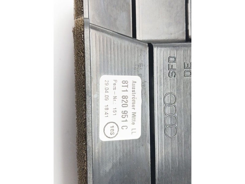 Recambio de rejilla aireadora para audi a4 b8 avant (8k5) 1.8 tfsi quattro referencia OEM IAM 8T1820951C  