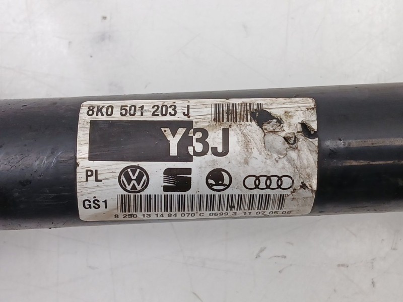 Recambio de transmision trasera izquierda para audi a4 b8 avant (8k5) 1.8 tfsi quattro referencia OEM IAM 8K0501203J  