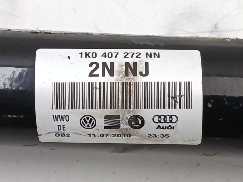 Recambio de transmision delantera derecha para seat leon (1p1) 1.4 tsi referencia OEM IAM 1K0407272NN  